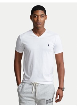 Polo Ralph Lauren T-Shirt 710671453008 Biały Slim Fit ze sklepu MODIVO w kategorii T-shirty męskie - zdjęcie 179092570