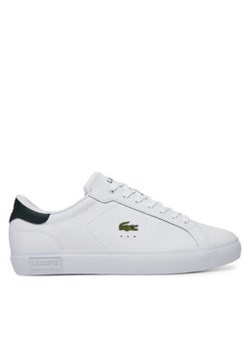 Lacoste Sneakersy Powercourt 7-49SMA0081 Biały ze sklepu MODIVO w kategorii Buty sportowe męskie - zdjęcie 179092644