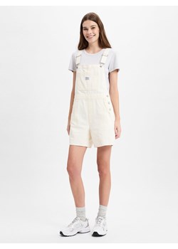 Levi's Spodnie ogrodniczki Kobiety Bawełna biały jednolity ze sklepu vangraaf w kategorii Szorty - zdjęcie 179094124