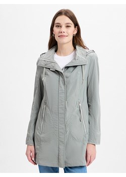 Lebek Damska kurtka przejściowa Kobiety seledynowy jednolity ze sklepu vangraaf w kategorii Parki damskie - zdjęcie 179094140