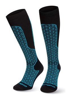 Spaio Skarpety funkcyjne &quot;Breeze&quot; w kolorze czarno-turkusowym ze sklepu Limango Polska w kategorii Skarpetki męskie - zdjęcie 179094291
