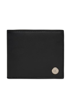 Portfel męski Calvin Klein Jeans Jeans Hardware Bifold W/Coin LV04G1004G Czarny ze sklepu eobuwie.pl w kategorii Portfele męskie - zdjęcie 179096670