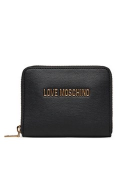 LOVE MOSCHINO Mały Portfel Damski JC5702PP1MLD0000 Czarny ze sklepu MODIVO w kategorii Portfele damskie - zdjęcie 179103242