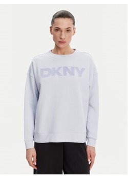 DKNY Bluza DP5T1140 Błękitny Regular Fit ze sklepu MODIVO w kategorii Bluzy damskie - zdjęcie 179103793