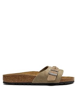 Birkenstock Klapki Oita Braided 1026730 Brązowy ze sklepu MODIVO w kategorii Klapki damskie - zdjęcie 179104890