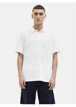 Jack&Jones Polo Kane 12270150 Biały Regular Fit ze sklepu MODIVO w kategorii T-shirty męskie - zdjęcie 179105131