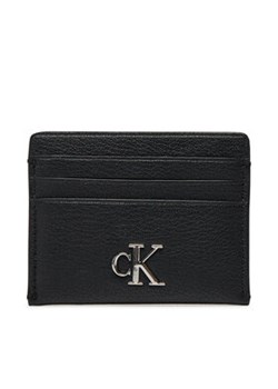 Calvin Klein Jeans Etui na karty kredytowe LV04K1010G Czarny ze sklepu MODIVO w kategorii Portfele damskie - zdjęcie 179105194