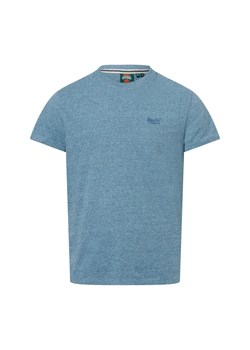 Superdry Koszulka męska Mężczyźni Bawełna petrol marmurkowy ze sklepu vangraaf w kategorii T-shirty męskie - zdjęcie 179105953