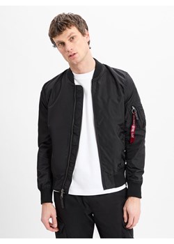 Alpha Industries Kurtka Mężczyźni Sztuczne włókno czarny jednolity ze sklepu vangraaf w kategorii Kurtki męskie - zdjęcie 179105962