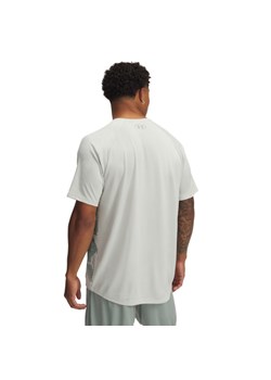 Męska koszulka treningowa Under Armour UA M Tech Fade SS - zielona ze sklepu Sportstylestory.com w kategorii T-shirty męskie - zdjęcie 179108322