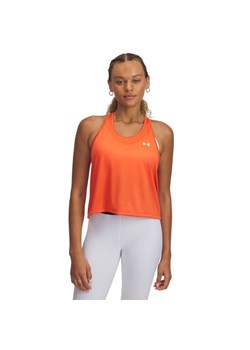 Damski top treningowy Under Armour Tech Swing Tank - pomarańczowy ze sklepu Sportstylestory.com w kategorii Bluzki damskie - zdjęcie 179108324