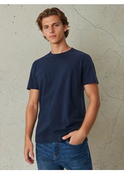 Sinsay - Koszulka - granatowy ze sklepu Sinsay w kategorii T-shirty męskie - zdjęcie 179112342
