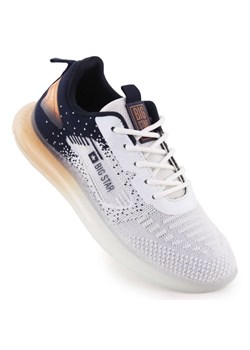 Buty sportowe Big Star NN174474 biało-granatowe białe ze sklepu ButyModne.pl w kategorii Buty sportowe męskie - zdjęcie 179112562