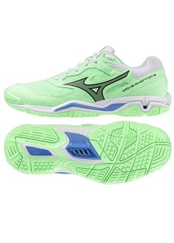 Buty do piłki ręcznej Mizuno Wave Phantom 3 X1GA226002 zielone ze sklepu ButyModne.pl w kategorii Buty sportowe męskie - zdjęcie 179112624