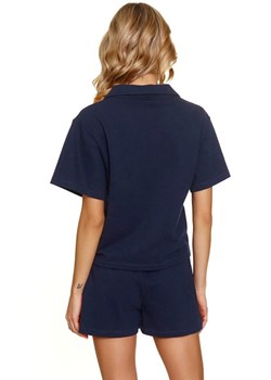 Doctor Nap granatowa piżama damska PM.7215.NAVY, Kolor granatowy, Rozmiar M, Doctor Nap ze sklepu Primodo w kategorii Piżamy damskie - zdjęcie 179113561