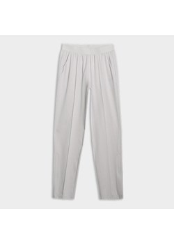 Damskie spodnie treningowe 4F 4FRSS25TFTRF1049 - szare ze sklepu Sportstylestory.com w kategorii Spodnie damskie - zdjęcie 179120984