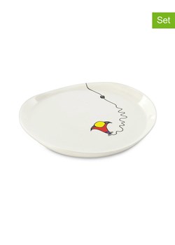 BergHOFF Talerze (2 szt.) w kolorze białym ze wzorem - Ø 22 cm ze sklepu Limango Polska w kategorii Talerze - zdjęcie 179121334