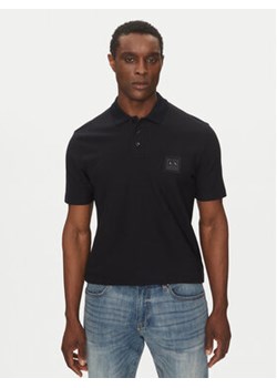 Armani Exchange Polo XM000356 AF12758 UB101 Granatowy Regular Fit ze sklepu MODIVO w kategorii T-shirty męskie - zdjęcie 179124141