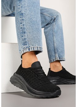 Czarne Siateczkowe Sneakersy Loreldi ze sklepu renee.pl w kategorii Buty sportowe damskie - zdjęcie 179124483