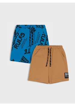 Sinsay - Szorty 2 pack - niebieski ze sklepu Sinsay w kategorii Spodenki chłopięce - zdjęcie 179127100