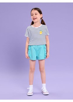 Sinsay - Szorty z falbankami - zielony - id: 091CF-60X - marki Sinsay - 179127102 Sinsay - Szorty z falbankami - zielony ze sklepu Sinsay w kategorii Spodenki dziewczęce - zdjęcie 179127102