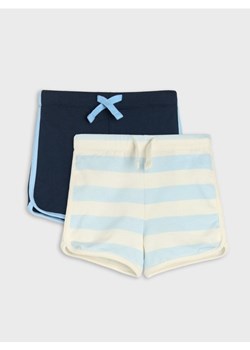 Sinsay - Szorty w stylu retro 2 pack - kremowy ze sklepu Sinsay w kategorii Odzież dla niemowląt - zdjęcie 179127130