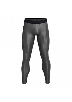 Męskie legginsy treningowe Under Armour UA HG IsoChill Leggings - szare ze sklepu Sportstylestory.com w kategorii Spodnie męskie - zdjęcie 179127464