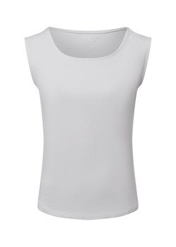 Franco Callegari Top damski Kobiety Bawełna jasny szary jednolity - id: 618618-0014-09970 - marki Franco Callegari - 179128251 Franco Callegari Top damski Kobiety Bawełna jasny szary jednolity ze sklepu vangraaf w kategorii Bluzki damskie - zdjęcie 179128251