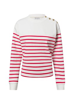Marie Lund Bluza damska Kobiety Bawełna biały w paski ze sklepu vangraaf w kategorii Bluzy damskie - zdjęcie 179128280