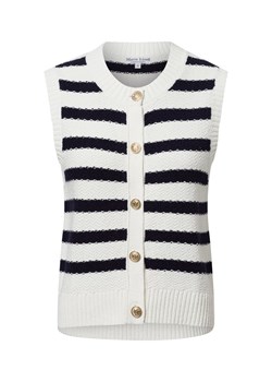 Marie Lund Sweter damski Kobiety Bawełna écru w paski ze sklepu vangraaf w kategorii Kamizelki damskie - zdjęcie 179128304