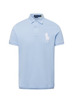 Polo Ralph Lauren Męska koszulka polo Mężczyźni Bawełna jasnoniebieski jednolity ze sklepu vangraaf w kategorii T-shirty męskie - zdjęcie 179128313