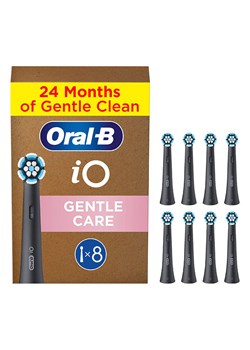 Oral-B Wymienne końcówki (8 szt.) &quot;iO Sanfte Reinigung&quot; w kolorze czarnym ze sklepu Limango Polska w kategorii Szczoteczki do zębów - zdjęcie 179130711