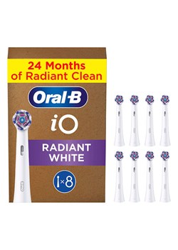 Oral-B Wymienne końcówki (8 szt.) &quot;iO Radiant White&quot; w kolorze białym ze sklepu Limango Polska w kategorii Szczoteczki do zębów - zdjęcie 179130713