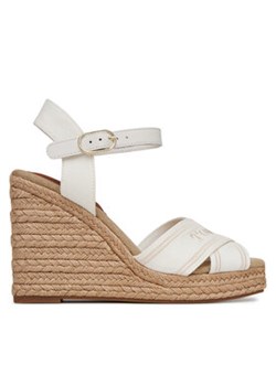 Tommy Hilfiger Espadryle Tommy Hilfiger Espad High Wedge FW0FW08668 Écru ze sklepu MODIVO w kategorii Espadryle damskie - zdjęcie 179131484