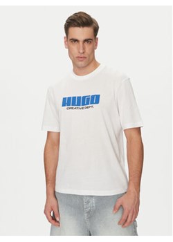 HUGO T-Shirt Newromi 50542934 Czarny Regular Fit ze sklepu MODIVO w kategorii T-shirty męskie - zdjęcie 179131560