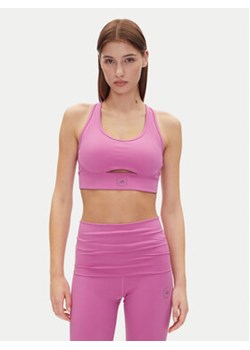 adidas by Stella McCartney Biustonosz sportowy Stella McCartney TrueStrength JJ1639 Różowy Slim Fit ze sklepu MODIVO w kategorii Bluzki damskie - zdjęcie 179132030