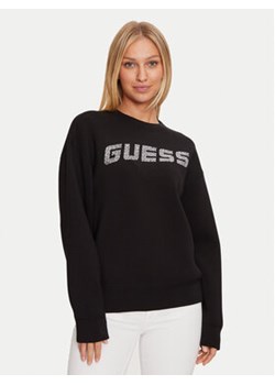 Guess Bluza V4BQ15 K7UW2 Czarny Regular Fit ze sklepu MODIVO w kategorii Bluzy damskie - zdjęcie 179134800