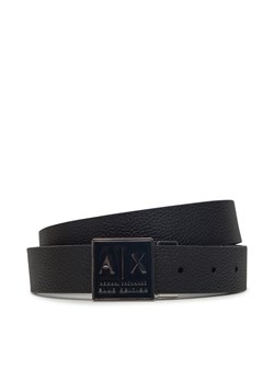 Pasek Męski Armani Exchange XM001005 AF13929 UB101 Granatowy ze sklepu eobuwie.pl w kategorii Paski męskie - zdjęcie 179135750