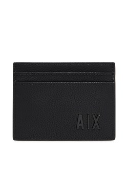 Etui na karty kredytowe Armani Exchange 958053 3F892 00020 Czarny ze sklepu eobuwie.pl w kategorii Etui - zdjęcie 179135751