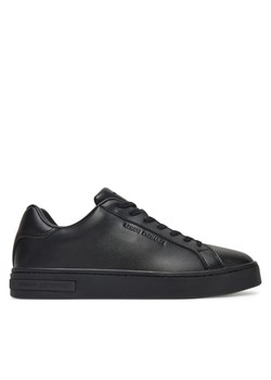Sneakersy Armani Exchange XM000141 AF11912 UC001 Czarny ze sklepu eobuwie.pl w kategorii Buty sportowe męskie - zdjęcie 179135753