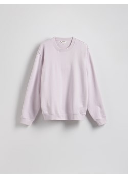 Reserved - Bawełniana bluza regular fit - lawendowy ze sklepu Reserved w kategorii Bluzy męskie - zdjęcie 179143484
