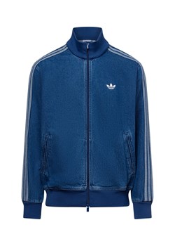 adidas Originals Męska kurtka dżinsowa Mężczyźni Bawełna blue stone jednolity ze sklepu vangraaf w kategorii Bluzy męskie - zdjęcie 179146840