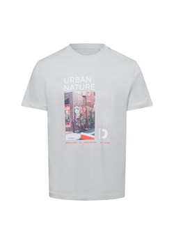 Tom Tailor Denim Koszulka męska Mężczyźni Bawełna jasny szary nadruk ze sklepu vangraaf w kategorii T-shirty męskie - zdjęcie 179146852