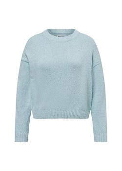 Marc O'Polo Denim Sweter damski z dzianiny Kobiety Bawełna jasnoniebieski jednolity ze sklepu vangraaf w kategorii Swetry damskie - zdjęcie 179146863