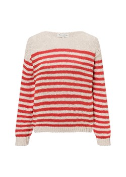 Marc O'Polo Sweter damski z dzianiny Kobiety beżowy w paski ze sklepu vangraaf w kategorii Swetry damskie - zdjęcie 179146892