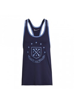 Męski top treningowy Under Armour Project Rock Gym Tank - granatowy ze sklepu Sportstylestory.com w kategorii T-shirty męskie - zdjęcie 179147073