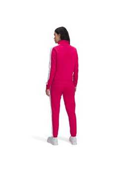 Damski komplet treningowy Under Armour Tricot Tracksuit - różowy ze sklepu Sportstylestory.com w kategorii Spodnie damskie - zdjęcie 179147410