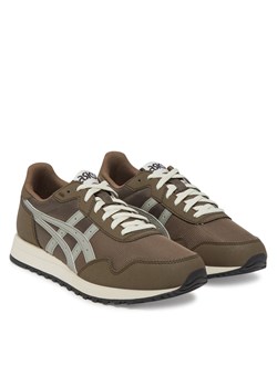 Sneakersy Asics Tiger Runner II 1203A612 Szary ze sklepu eobuwie.pl w kategorii Buty sportowe męskie - zdjęcie 179148594