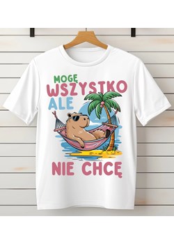 Fajna koszulka ''MOGĘ WSZYSTKO ALE NIE CHCĘ'' ze sklepu Time For Fashion w kategorii Bluzki damskie - zdjęcie 179153330