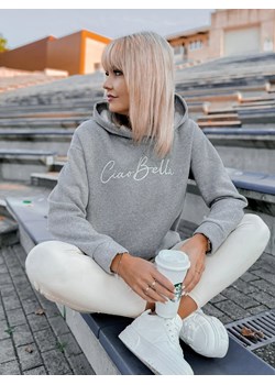 bluza bella szara one size ze sklepu UBRA w kategorii Bluzy damskie - zdjęcie 179153654